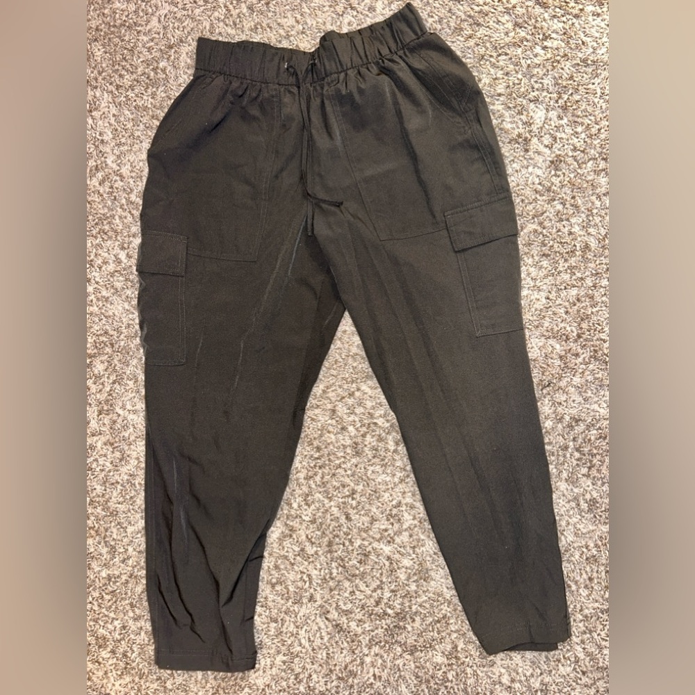Dark Green Activewear Joggers